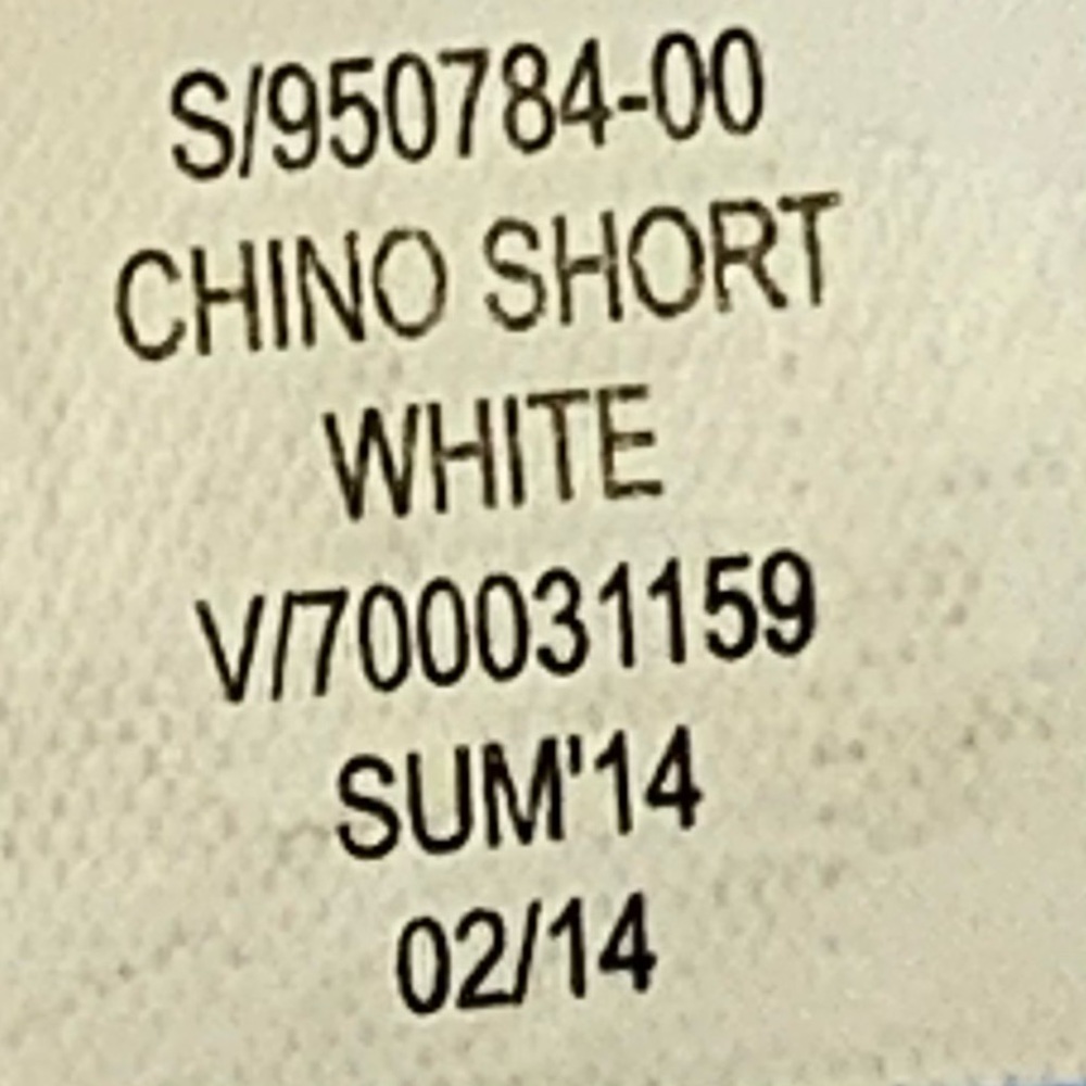 Banana Republic City Chino Short White Size 4 - Picture 11 of 15